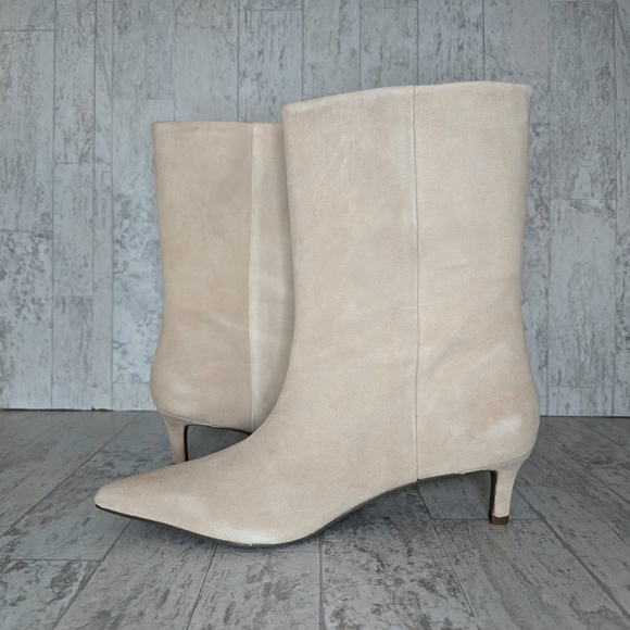 Seychelles Beige Suede Ankle Booties - Picture 10 of 10